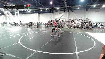 57 lbs Round Of 16 - Jacob Bradley, Juggernaut WC vs Lincoln Phillips, Ravage WC