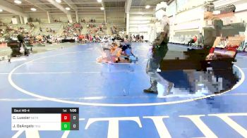 106 lbs Rr Rnd 1 - Charlie Lussier, MetroWest United Red vs Joseph DeAngelo, Triumph Black