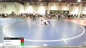 126 lbs Round Of 16 - Eric Griego, Duran Elite vs Joshua Beans Jr, Vail Wr Ac