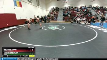 170 lbs Champ. Round 1 - Anker Stewart, Cody vs Michael Swan, Natrona County