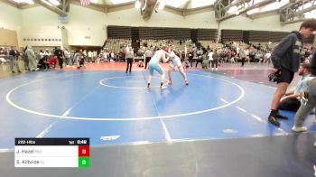 222-H lbs Consi Of 8 #1 - Jared Hazel, Paulsboro vs Shane Kilbride, Father Judge