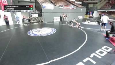 84 lbs Champ. Rd Of 16 - Lorenzo Choto, Daniel Cormier Wrestling Club vs Luke Cruz