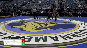 197 lbs Round Of 32 - Garavous Kouekabakilaho, Grand View vs Kabb Christensen, Southern Oregon