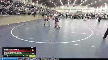 285 lbs Cons. Round 3 - Parker Elswood, Lehi vs Derek Canterberry, Emery