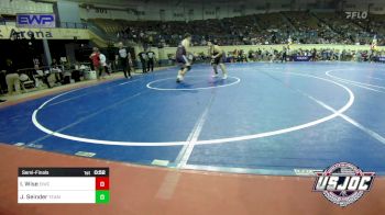 Semifinal - Ian Wise, Eufaula Ironheads Wrestling Club vs JB Seinder, Team Thunderbird