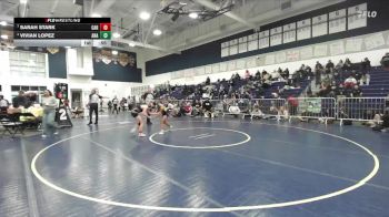 100 lbs 3rd Place Match - Vivian Lopez, Anaheim vs Sarah Stark, Carlsbad