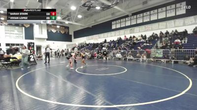 100 lbs 3rd Place Match - Vivian Lopez, Anaheim vs Sarah Stark, Carlsbad
