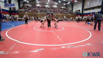 80 lbs Rr Rnd 5 - Sutton Moore, Cowboy Wrestling Club vs Jewels McClendon, Viking Wrestling Club