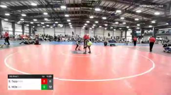 126 lbs Prelims - Siarra Tapp, Ohio Titan Blue vs Elijah Mills, Headhunters WC