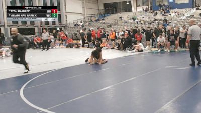 92 lbs 1st Place Match - Viliami Nau Rarick, Westlake Wrestling Club vs Tygh Ramirez, Lewis Academy Wrestling