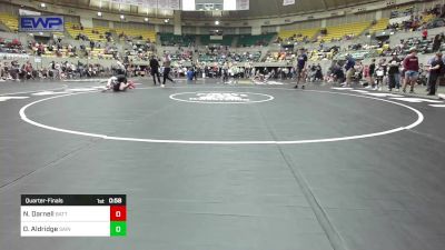 182 lbs Quarterfinal - Noah Darnell, Battlefield Wrestling Club vs Daniel Aldridge, Saints Wrestling Club