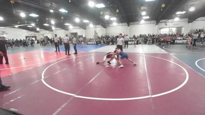 86 lbs Consolation - Mason Lee, NM Gold vs Urian Aguilar, El Paso Wildcats WC