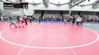 140-I lbs Consi Of 8 #2 - Paul Spitzer, Yale Street vs Mason Mahan, Cherry Hill West