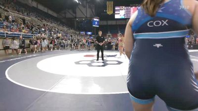 190 lbs Champ. Rd Of 32 - Brianna Sandoval, NJ vs Brezlynn Cox, UT