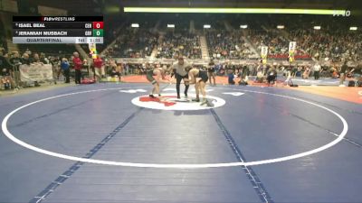 4A-126 lbs Quarterfinal - Isael Beal, Central vs Jeramiah Musbach, Green River