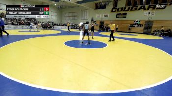 116 lbs Round Of 16 - Ryder Doleschal, J Serra vs Phillip Hernandez, Clovis North