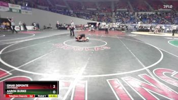 6A-106 lbs Cons. Round 5 - Omar Deponte, Southridge vs Aaron Burke, Sandy