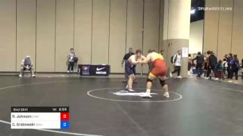 125 kg Consolation - Ryan Johnson, Spartan Mat Club vs Caspian Grabowski, Arkansas RTC