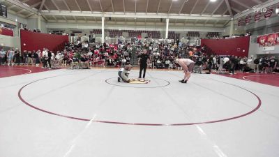 285 lbs Quarterfinal - Michael Mocco, Cardinal Gibbons vs Randall Foster, Pace Academy