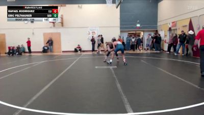 138 lbs Cons. Round 2 - Eric Felthauser, Raft River vs Rafael Rodriguez, Filer