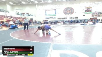 152 lbs Cons. Round 6 - Azalia Guerrero, Vallivue vs Kate Norton, Baker