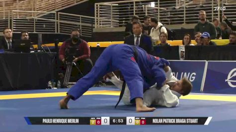 Nolan Patrick Braga Stuart vs Paulo Henrique Merlin 2025 Pan Jiu Jitsu IBJJF Championship