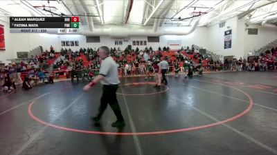 235 lbs Semifinal - Aleah Marquez, Riverton vs Fatima Mata, Pinedale