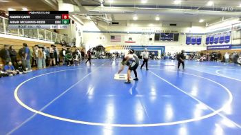 190 lbs Champ. Round 2 - Aidan Mcginnis-Reeb, Concord vs Kaden Carr, Hercules