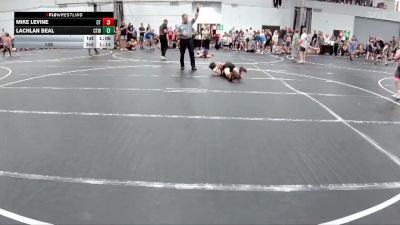 72 lbs Round 7 (8 Team) - Lachlan Beal, CTWHALE vs Mike Levine, Cordoba Trained