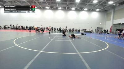 132 lbs Consi Of 16 #2 - Shad Henry, WV vs Finn Stalick, WY