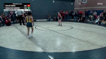 67 lbs Cons. Round 3 - Annaliyah Ramirez, Fighting Squirrels Wrestling Club vs Dallee Zerga, Challis Blackheart Wrestling Club