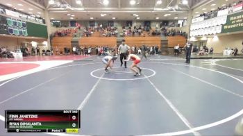 113 lbs Semifinal - Finn Janetzke, Mt. Carmel vs Ryan Dimalanta, Rancho Bernardo