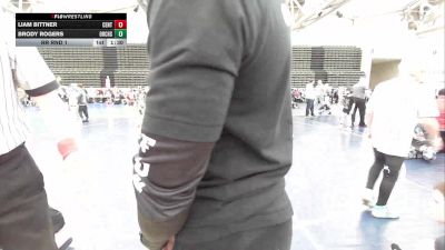 57 lbs Rr Rnd 1 - Liam Bittner, Centurion ES vs Brody Rogers, Orchard South ES