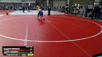 155 lbs 3rd Place Match - Austin Harberts, Adrian vs Clayton Trembath, Hastings
