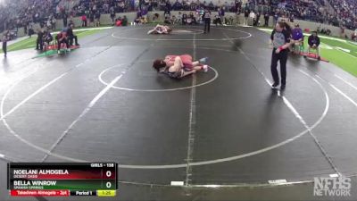 138 lbs Quarterfinal - Bella Winrow, Spanish Springs vs Noelani Almogela, Desert Oasis