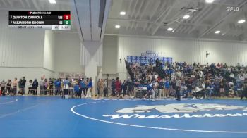 132 lbs Semifinal - Quinton Carroll, Vancleave High School vs Alejandro Edoria, Ocean Springs