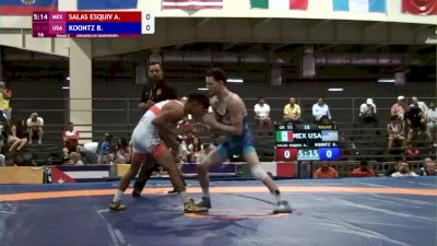 55 kg - Brady Koontz, USA vs Axel Salas, MEX