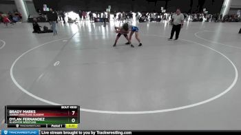 132 lbs Cons. Round 4 - Dylan Fernandez, Gladiator Wrestling vs Brady Marks, Askren Wrestling Academy