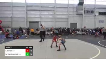 46 lbs Rr Rnd 2 - Axel Carpio, Mat Time WA vs Waylon Manderscheid, Nwa