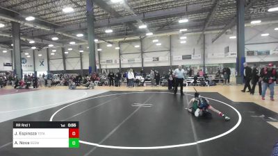 70 lbs Rr Rnd 1 - Jesse Espinoza, Total Kaos vs Austin Nova, Redwood WC