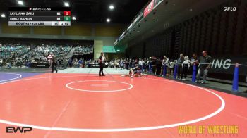 135 lbs Semifinal - Layliana Saili, Mat Demon Wrestling Club vs Emily Sahlin, Mat Demon Wrestling Club