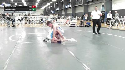 138 lbs Rr Rnd 1 - Tristan King, Guardians Of The Great Lakes - HSB vs Devin Ehler, Patton Trained Blue - HSB