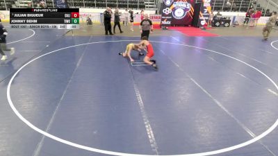 Junior Boys - 106 lbs Semis - Aiden Sweat, Kalispell Wrestling Club vs Wyatt Cox, Eastside Wrestling Club
