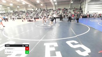 170 lbs Quarterfinal - Brady Allessie, PA vs JT Smith, NE