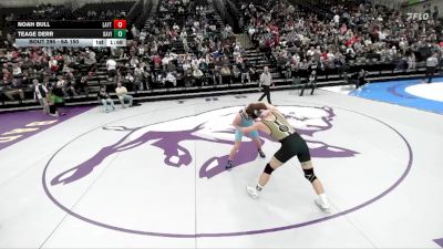6A 150 lbs Semifinal - Noah Bull, Layton vs Teage Derr, Davis