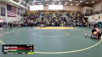 120 lbs Cons. Round 5 - Mason Mendise, COPLEY vs Ronnie Ammons, NORTON