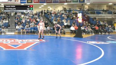 149 lbs Consi Of 4 - Gage Owen, American vs Pat Phillips, Franklin & Marshall