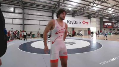 79 kg Champ. Round 2 - Cael Valencia, Sunkist Kids Wrestling Club vs Levi Abbott, Hilltopper Wresling Club