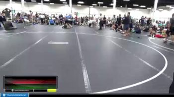 132 lbs Round 7 (8 Team) - Zachary Gerby, U2 Upstate Uprising vs Isaac Dodd, 84 Athletes