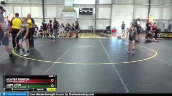 80 lbs Round 1 (4 Team) - Hunter Pierson, Death Squad Green vs Remi Davis, Elite Athletic Club DZ